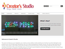 Tablet Screenshot of creatorsstudio.org